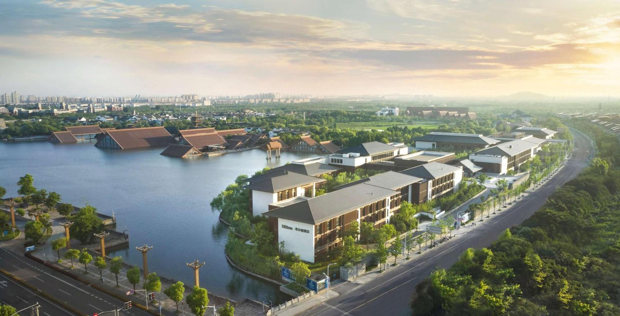 Hilton Shanghai Songjiang Guangfulin Ngoại thất bức ảnh